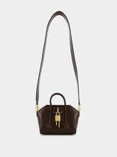 Givenchy Ebony Brown Antigona Toy Lock Bag