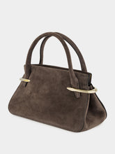 Givenchy Dark Grey Mini Pinch Suede Leather Bag