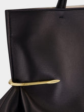 Givenchy Black Pinch Squeezed Horizontal Tote in Nappa Leather