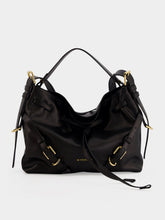 Givenchy Black Small Voyou Leather Bucket Bag