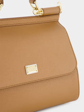 Dolce & Gabbana Brown Large Sicily Handbag