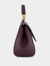 Dolce & Gabbana Wine Large Sicily Handbag