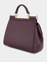 Dolce & Gabbana Wine Large Sicily Handbag