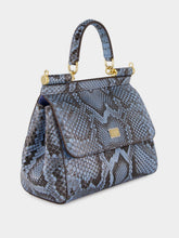 Dolce & Gabbana Handtasche aus Sizilien-Pythonleder