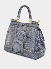 Dolce & Gabbana Handtasche aus Sizilien-Pythonleder
