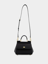Dolce & Gabbana Black Medium Sicily Handbag