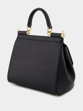 Dolce & Gabbana Black Medium Sicily Handbag
