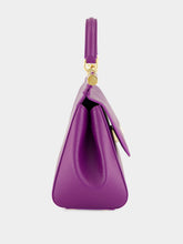 Dolce & Gabbana Violet Medium Sicily Calfskin Bag