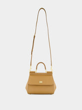 Dolce & Gabbana Caramel Medium Sicily Calfskin Bag