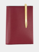 Givenchy Burgundy Pinch Leather Wallet