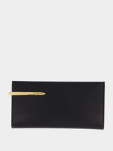 Givenchy Black Leather Pinch Long Wallet