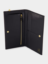 Givenchy Black Leather Pinch Long Wallet