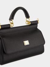 Dolce & Gabbana Small Sicily Black Calfskin Bag