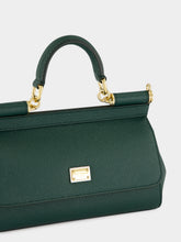 Dolce & Gabbana Green Mini Sicily Calfskin Handbag