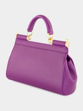 Dolce & Gabbana Violet Small Sicily Calfskin Bag