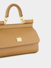 Dolce & Gabbana Caramel Small Sicily Calfskin Bag
