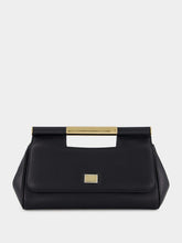 Dolce & Gabbana Medium Sicily Black Clutch
