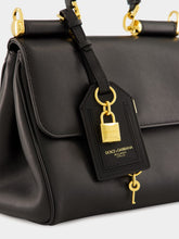 Dolce & Gabbana My Sicily Black Calfskin Handbag