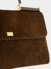 Dolce & Gabbana Brown My Sicily Calfskin Handbag