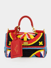 Dolce & Gabbana Multicolour Mini My Sicily Raffia Handbag