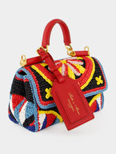 Dolce & Gabbana Multicolour Mini My Sicily Raffia Handbag