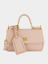 Dolce & Gabbana Beige Mini My Sicily Calfskin Handbag