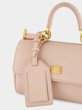 Dolce & Gabbana Beige Mini My Sicily Calfskin Handbag