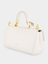Dolce & Gabbana White Mini My Sicily Calfskin Handbag