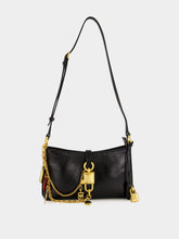 Dolce & Gabbana Black Lock Calfskin Shoulder Bag