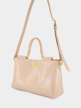 Dolce & Gabbana Vittoria Handbag in Nude Pink Calfskin