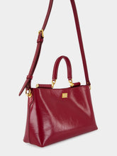 Dolce & Gabbana Vittoria Handbag in Dark Red Calfskin