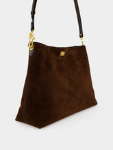 Dolce & Gabbana Brown Vittoria Suede Shoulder Bag