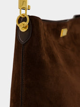 Dolce & Gabbana Brown Vittoria Suede Shoulder Bag