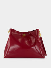 Dolce & Gabbana Red Large Vittoria Calfskin Shoulder Bag