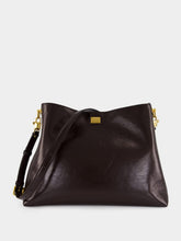 Dolce & Gabbana Chocolate Large Vittoria Shoulder Bag