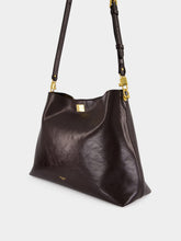Dolce & Gabbana Chocolate Large Vittoria Shoulder Bag