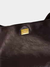 Dolce & Gabbana Chocolate Large Vittoria Shoulder Bag