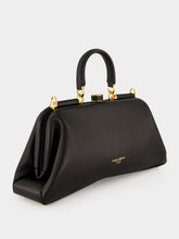 Dolce & Gabbana Black Leather Top-Handle Handbag