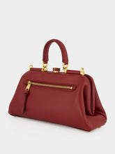 Dolce & Gabbana Red Medium Grandma Nappa Leather Handbag