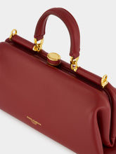 Dolce & Gabbana Red Medium Grandma Nappa Leather Handbag
