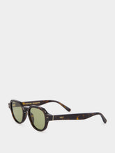 Retrosuperfuture Voce 3627 Havana Round Sunglasses