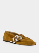 Le Monde Beryl Mokka Suede Claudia Ballet Slippers