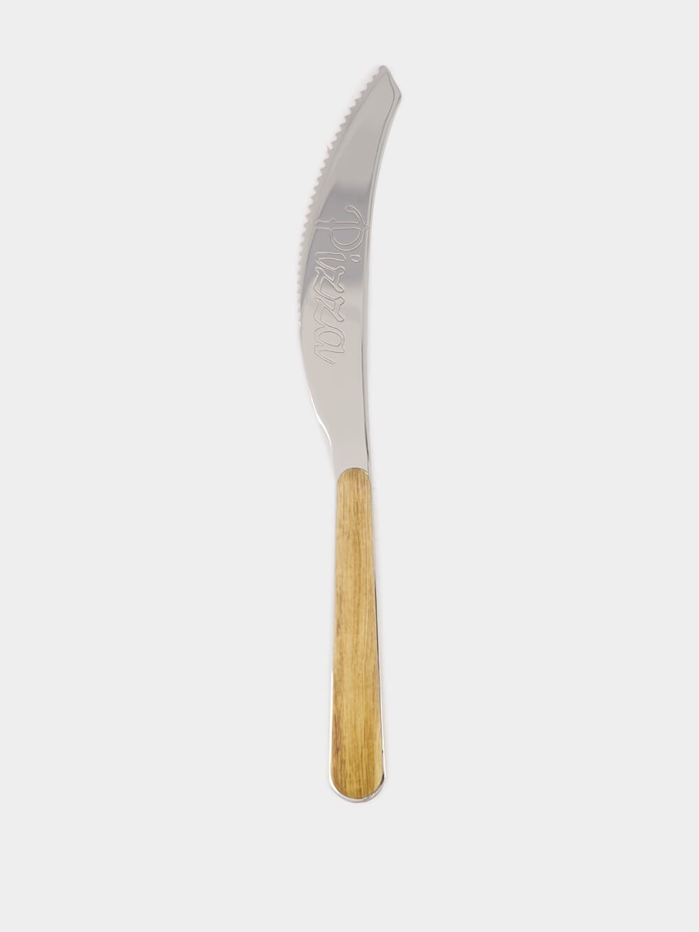 Pizza Knife with Pine Handle