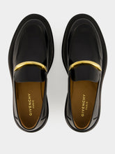 Givenchy Black Pinch Brushed Calfskin Leather Loafers
