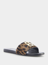 Givenchy 4G Leopard Flat Sandals