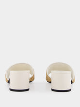 Givenchy 4G Mules In Raffia