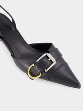 Givenchy Black Voyou Slingbacks