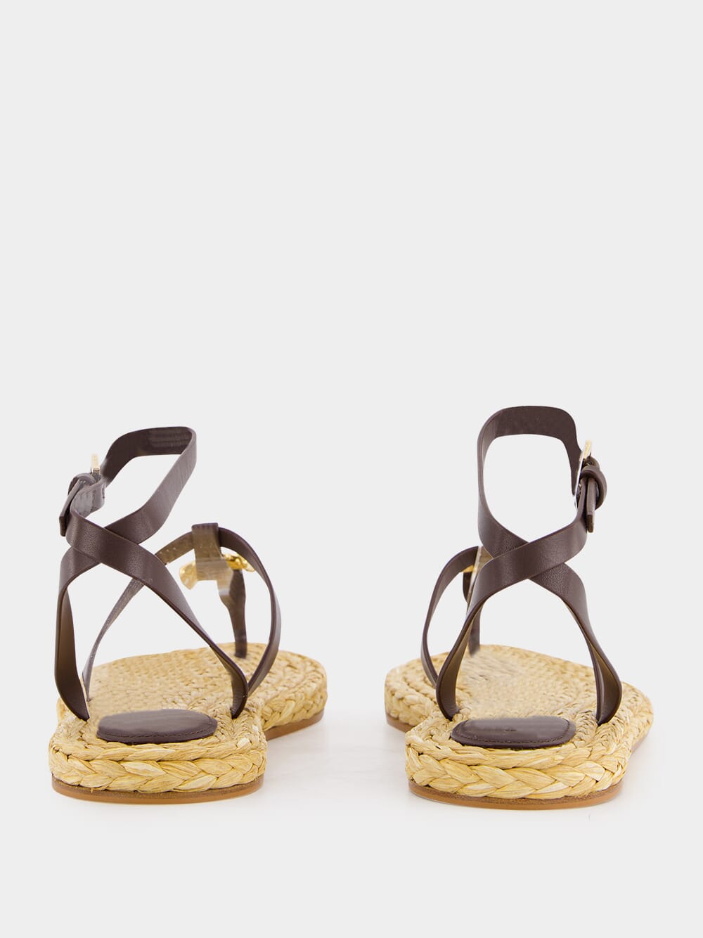 4G Liquid Raffia Sandals