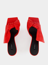 Givenchy Vermillon Boudoir Nappa Leather Heeled Mules