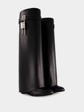 Givenchy Black Shark Lock High Boots